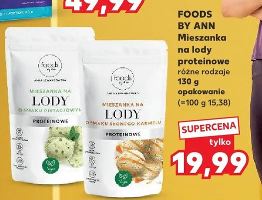 Mieszanka na lody proteinowe różne rodzaje promocja w Kaufland