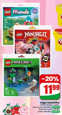 Lego saszetka różne rodzaje promocja w Dino