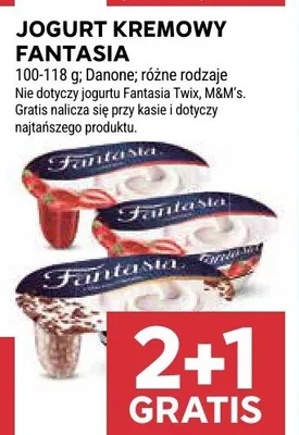 Jogurt kremowy fantasia promocja w Stokrotka