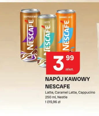Napój kawowy Nescafé Latte promocja w Chorten