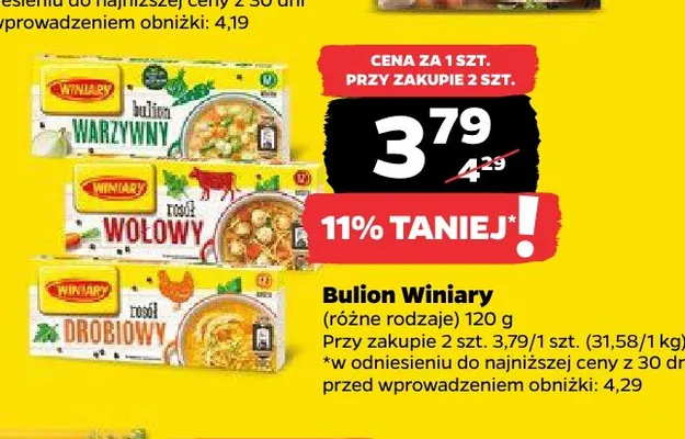 Bulion drobiowy Winiary promocja w Netto