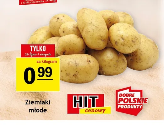 Ziemniaki młode promocja w Gram Market