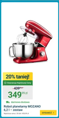 Robot planetarny Mozano 6,2 l - zestaw promocja w ERLI