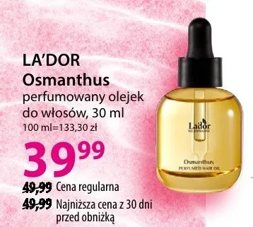 Olejek LA'DOR Osmanthus perfumowany olejek do włosów promocja w Hebe