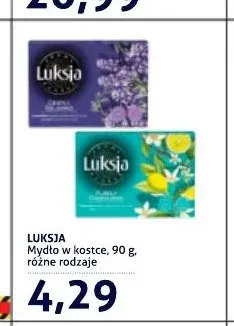 Mydło w kostce Luksja promocja w Blue Stop