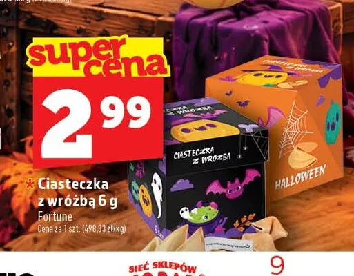 Ciasteczka z wróżbą Fortune promocja w TOPAZ