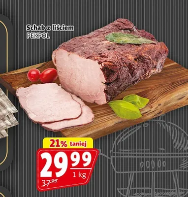 Schab z liściem Pekpol promocja w Prim Market
