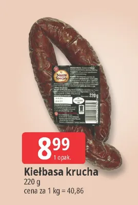 Kiełbasa krucha promocja w Leclerc