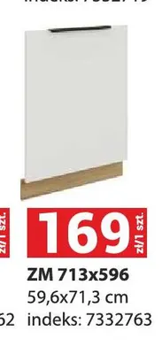 Front do zmywarki Aria Zm 713x596 promocja w Merkury Market