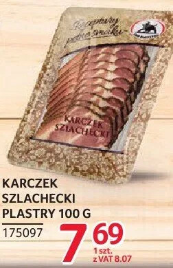 Karczek szlachecki plastry 100 g promocja w Selgros