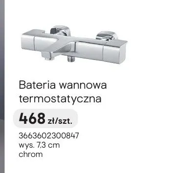 Bateria wannowa termostatyczna GoodHome promocja w Castorama