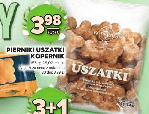 Pierniki uszatki promocja w Stokrotka