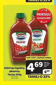 Ketchup Tortex pikantny promocja w Delfin