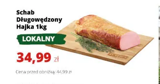 Schab długowędzony Hajka promocja w Torimpex Toruńska Sieć Sklepów Spożywczych