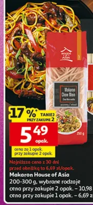 Makaron House of Asia promocja w Auchan