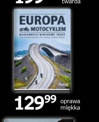Książka Europa motocyklem promocja w Empik