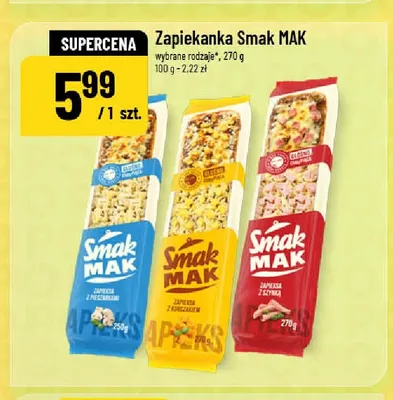 Zapiekanka z szynką Smak MAK promocja w POLOmarket