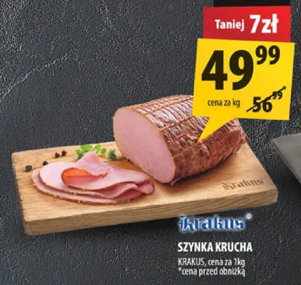 Szynka krucha Krakus promocja w Arhelan