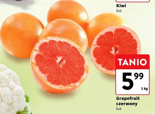 Grapefruit czerwony luz promocja w Intermarche