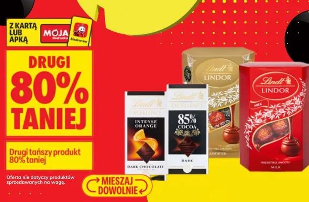 Praliny Lindt Lindor Assorted promocja w Biedronka