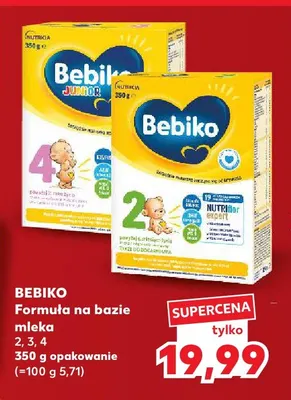 Formuła na bazie mleka 4 Bebiko promocja w Kaufland