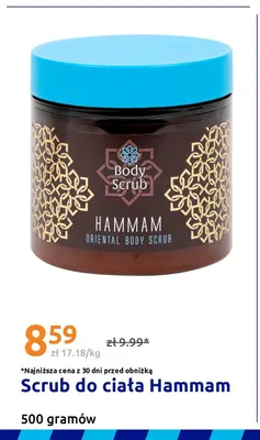 Scrub do ciała Hammam promocja w Action