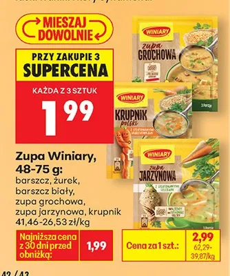 Zupa barszcz promocja w Biedronka