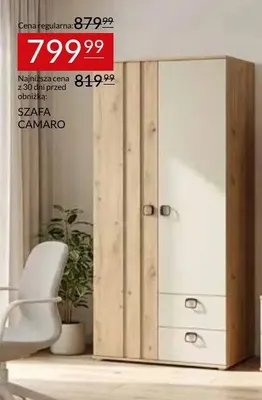 Szafa Camaro promocja w Abra Meble