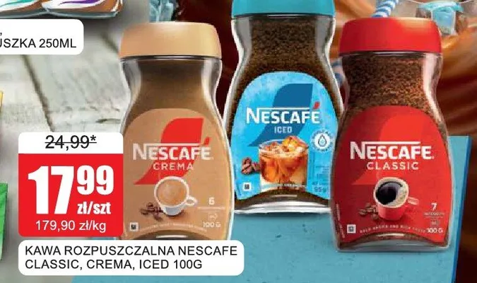 Kawa rozpuszczalna Nescafe Iced promocja w Bingo