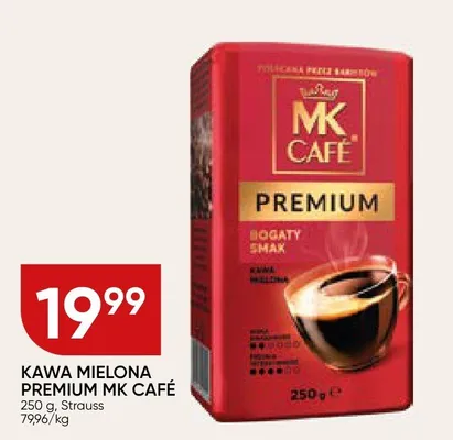 Kawa mielona Premium MK Café promocja w Chata Polska