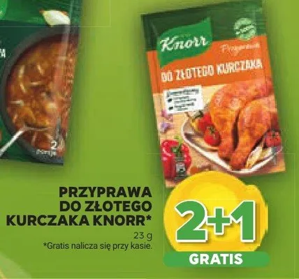 Przyprawa do złotego kurczaka promocja w Stokrotka