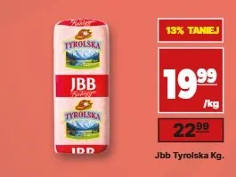 Kiełbasa tyrolska JBB promocja w API Market