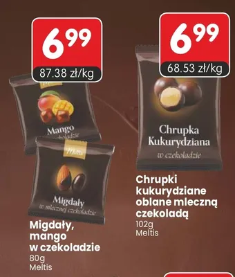 Chrupki kukurydziane oblane mleczną czekoladą promocja w Market Point
