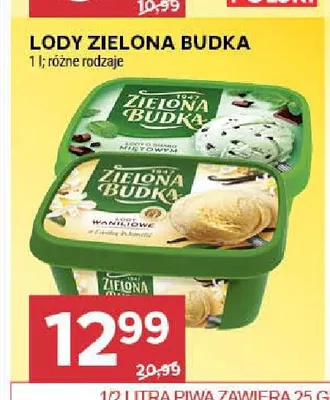Lody Zielona Budka promocja w Stokrotka