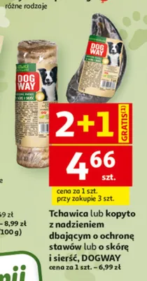 Kopyto z nadzieniem Dogway promocja w Auchan