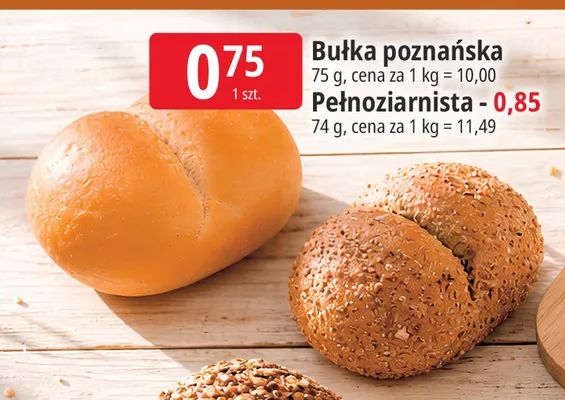 Bułka poznańska promocja w Leclerc