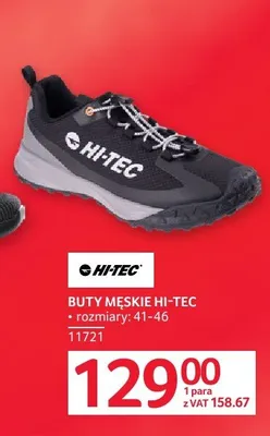 Buty męskie HI-TEC promocja w Selgros