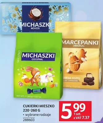 Cukierki Mieszko promocja w Selgros
