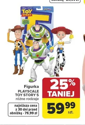 Figurka Playscale Toy Story 5 promocja w Carrefour