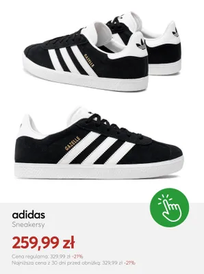 Sneakersy Adidas Gazelle promocja w eobuwie.pl