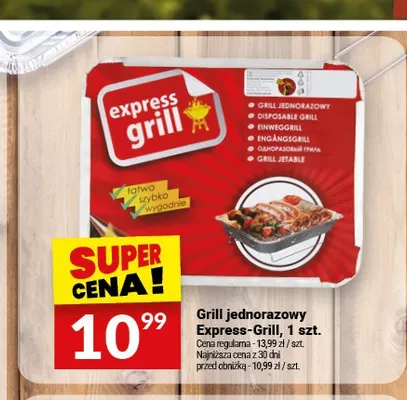 Grill jednorazowy Express-Grill promocja w Twój Market
