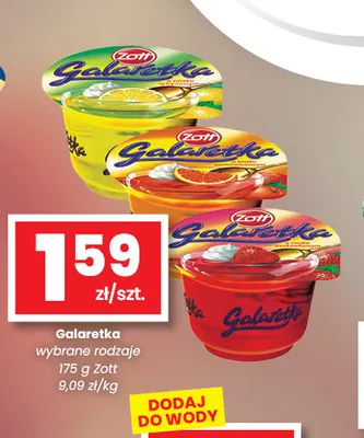 Galaretka Zott promocja w emma MARKET