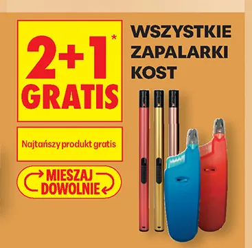 Zapalarki Kost promocja w Biedronka