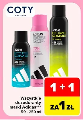 Dezodorant Adidas Ice Dive promocja w Carrefour Market
