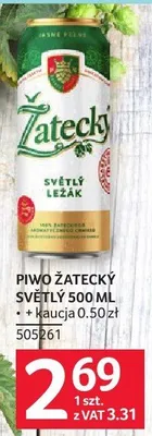 Piwo Żatecky 500ML promocja w Selgros