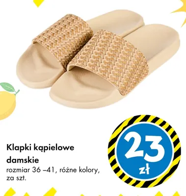 Klapki kąpielowe damskie TEDi promocja w Tedi