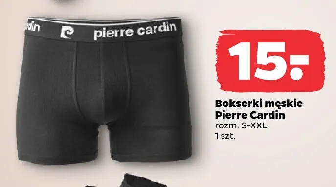 Bokserki męskie Pierre Cardin promocja w Netto