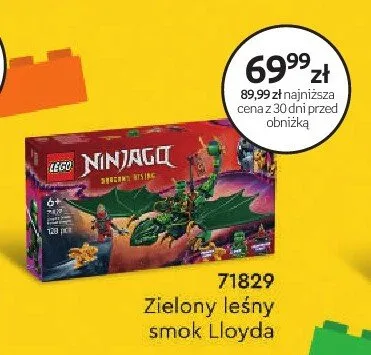 Klocki LEGO Ninjago 71829 Zielony leśny smok Lloyda promocja w Dzień Dziecka