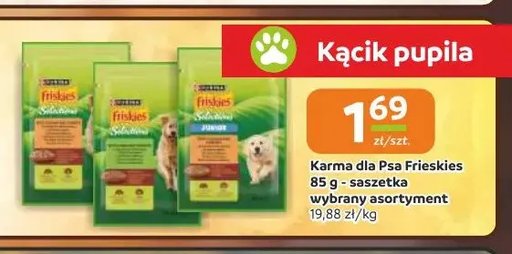 Karma dla psa Friskies saszetka promocja w Gama