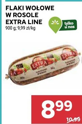 Flaki wołowe w rosole extra line promocja w Stokrotka